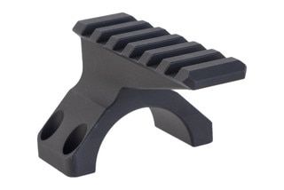 Delta Scope Mount Ring with LRF 7 Lug Diving Board with black anodized finish